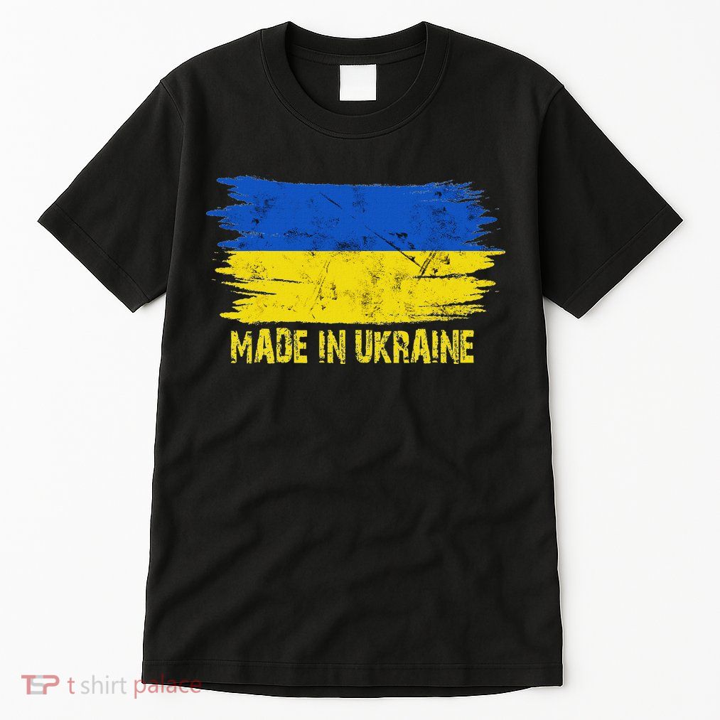 Made Ukraine Flag Ukrainian Proud In Ukraine Tall T-Shirt