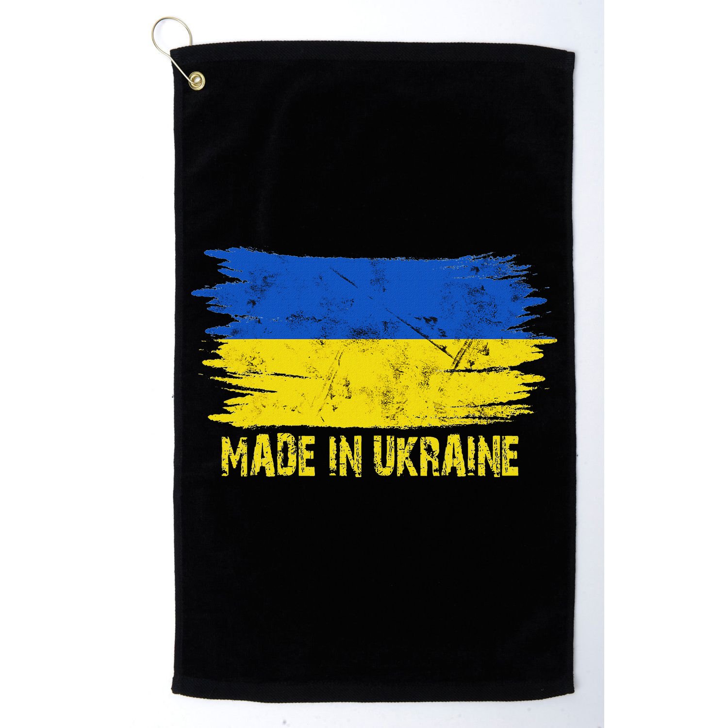 Made Ukraine Flag Ukrainian Proud In Ukraine Golf Towel