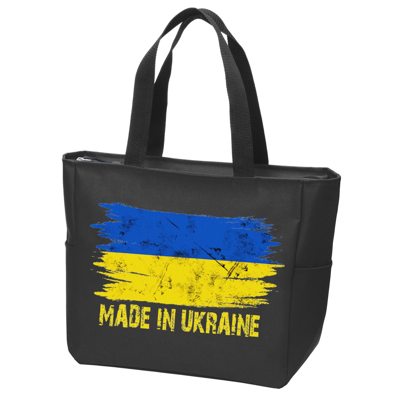 Made Ukraine Flag Ukrainian Proud In Ukraine Zip Tote Bag