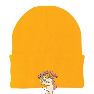 Mamacorn Unicorn Gift Knit Cap Winter Beanie