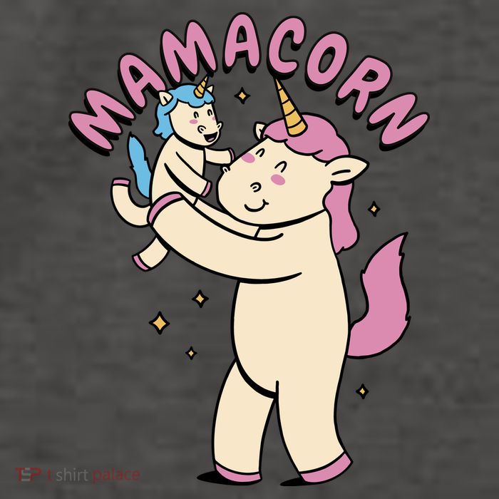 Mamacorn Unicorn Gift Vector Backpack