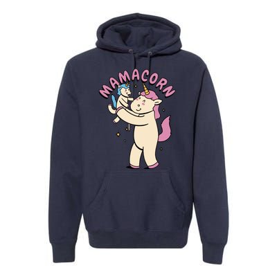 Mamacorn Unicorn Gift Premium Hoodie