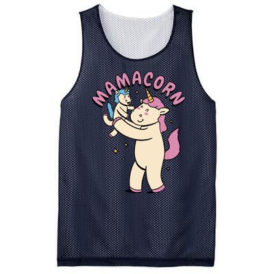 Mamacorn Unicorn Gift Mesh Reversible Basketball Jersey Tank