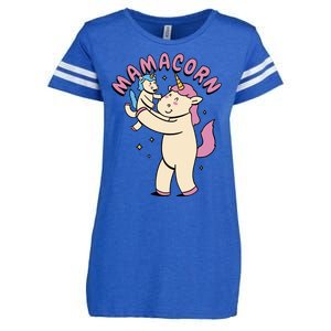 Mamacorn Unicorn Gift Enza Ladies Jersey Football T-Shirt