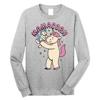 Mamacorn Unicorn Gift Long Sleeve Shirt