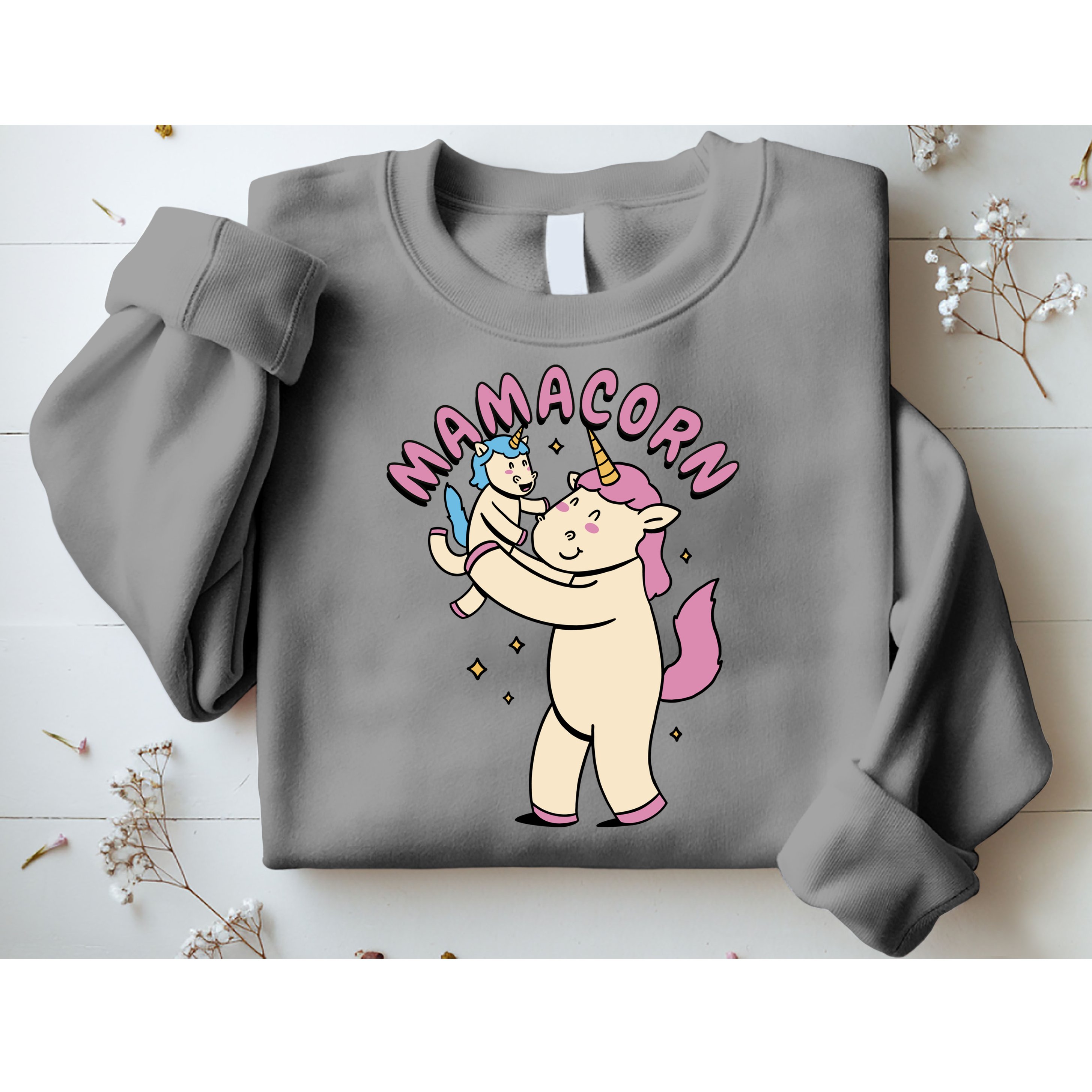 Mamacorn Unicorn Gift Sweatshirt