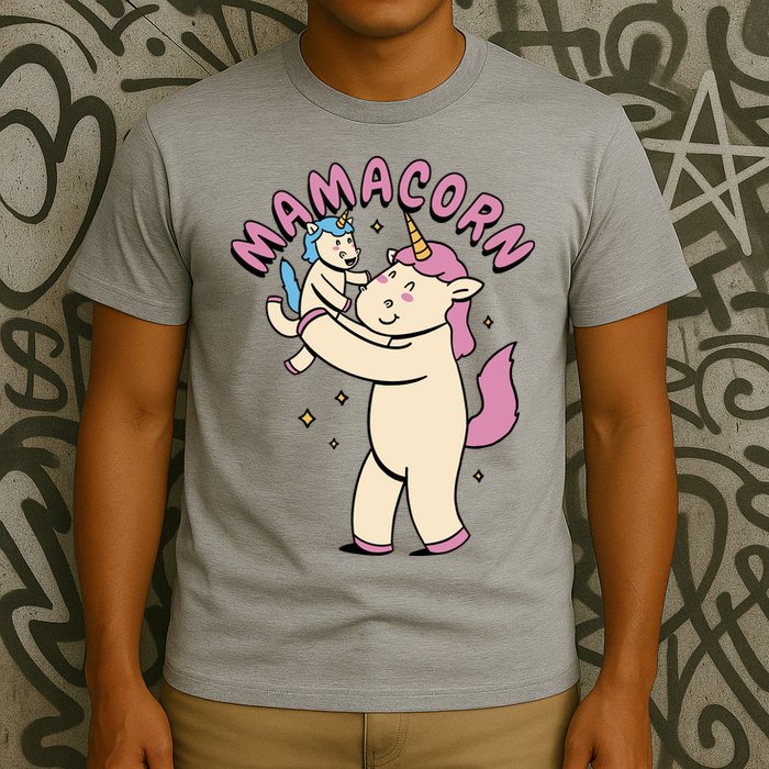 Mamacorn Unicorn Gift T-Shirt