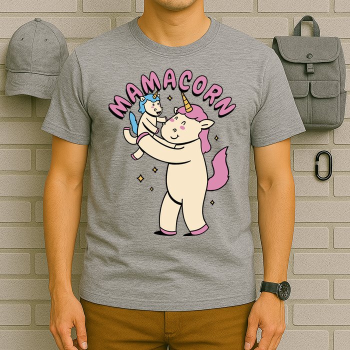 Mamacorn Unicorn Gift T-Shirt
