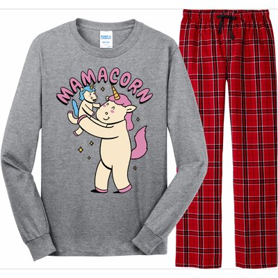 Mamacorn Unicorn Gift Long Sleeve Pajama Set