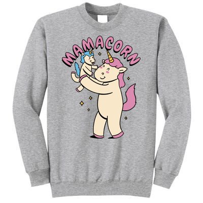 Mamacorn Unicorn Gift Tall Sweatshirt