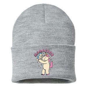 Mamacorn Unicorn Gift Sustainable Knit Beanie