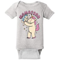 Mamacorn Unicorn Gift Baby Bodysuit