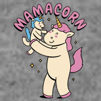 Mamacorn Unicorn Gift Baby Bodysuit