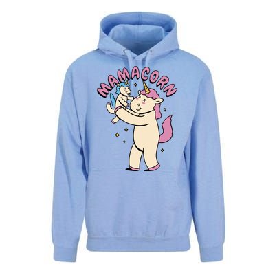 Mamacorn Unicorn Gift Unisex Surf Hoodie