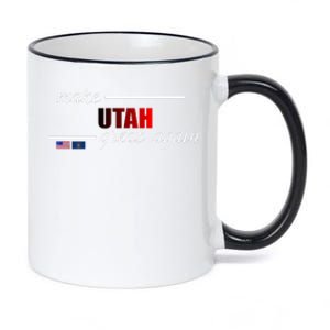 Make Utah Great Again 11oz Black Color Changing Mug