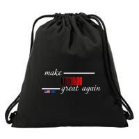 Make Utah Great Again Drawstring Bag