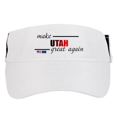 Make Utah Great Again Adult Drive Performance Visor