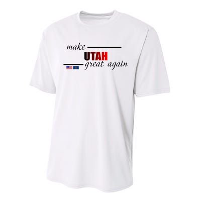 Make Utah Great Again Performance Sprint T-Shirt