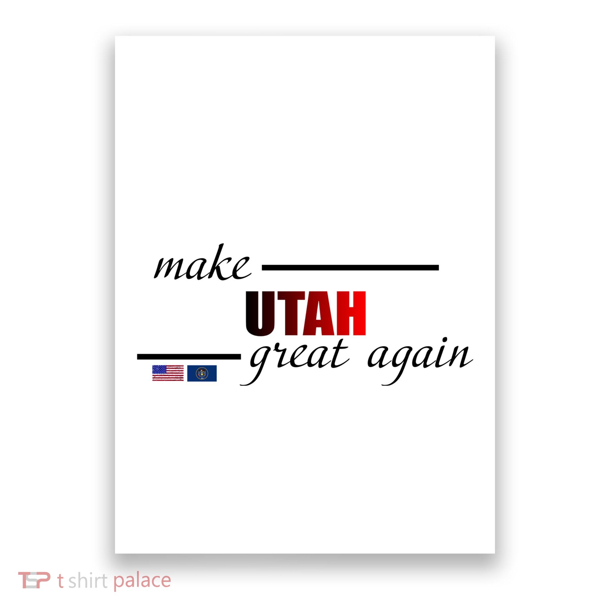 Make Utah Great Again Poster
