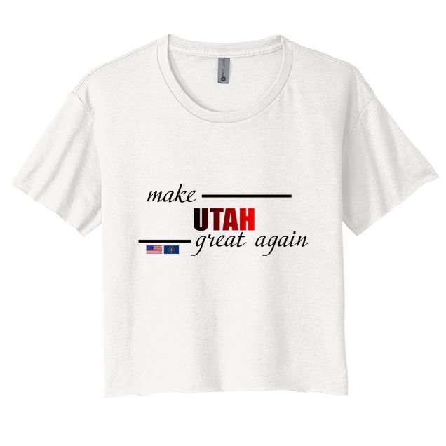Make Utah Great Again Crop Top