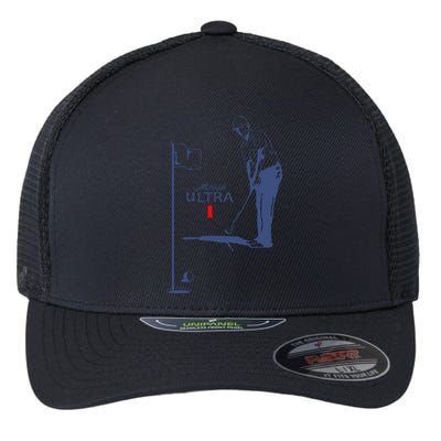 Michelob Ultra Golfing Dad  Beer Fatherhood Flexfit Unipanel Trucker Cap