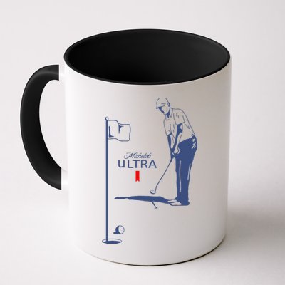 Michelob Ultra Golfing Dad  Beer Fatherhood Mug