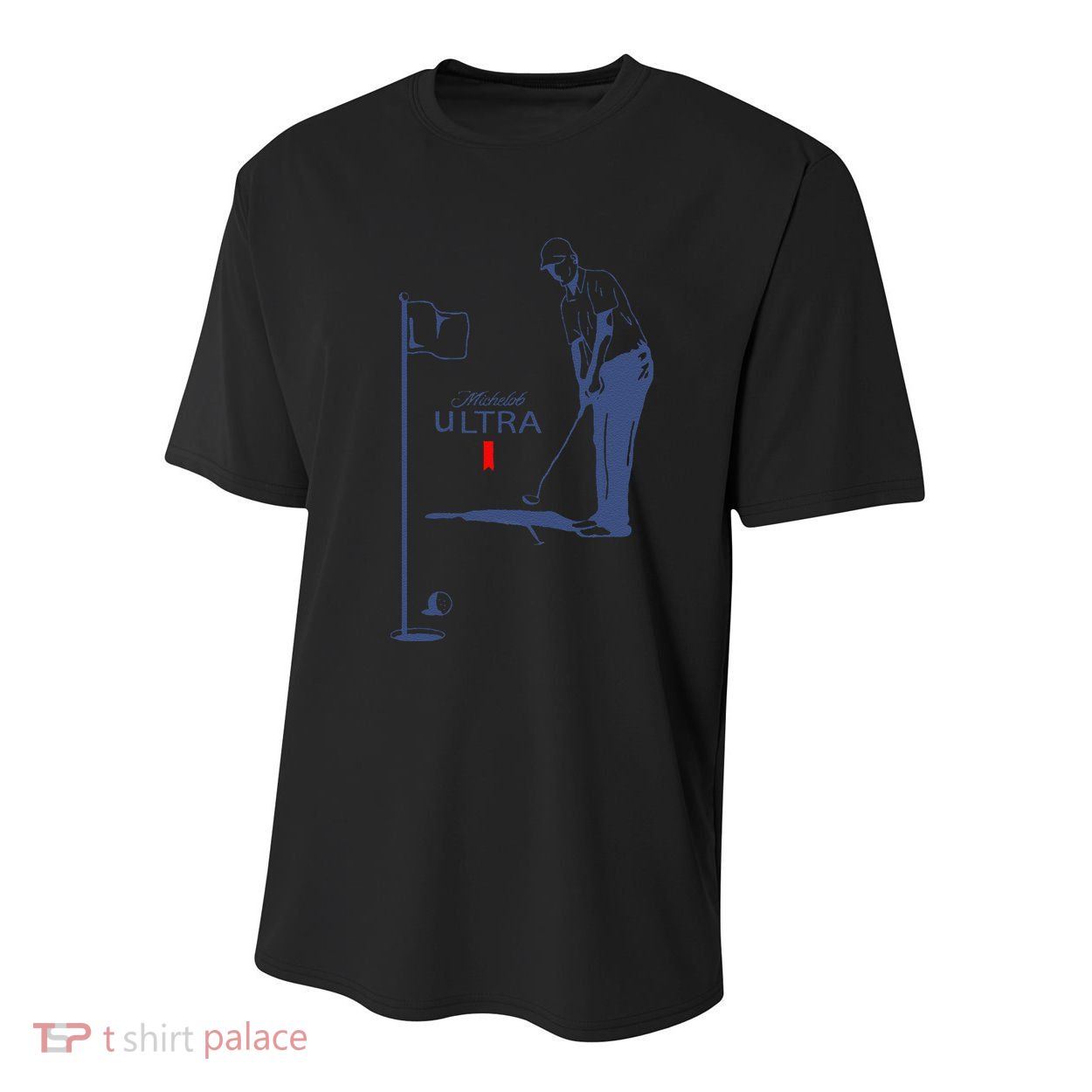 Michelob Ultra Golfing Dad  Beer Fatherhood Youth Performance Sprint T-Shirt