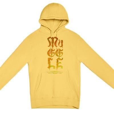 Muggle Distressed Logo Premium Pullover Hoodie