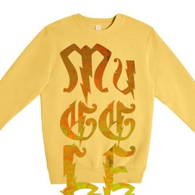 Muggle Distressed Logo Premium Crewneck Sweatshirt