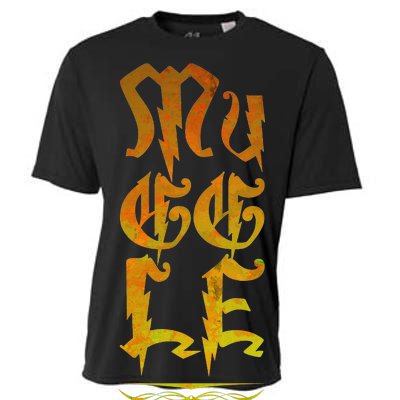 Muggle Distressed Logo Cooling Performance Crew T-Shirt