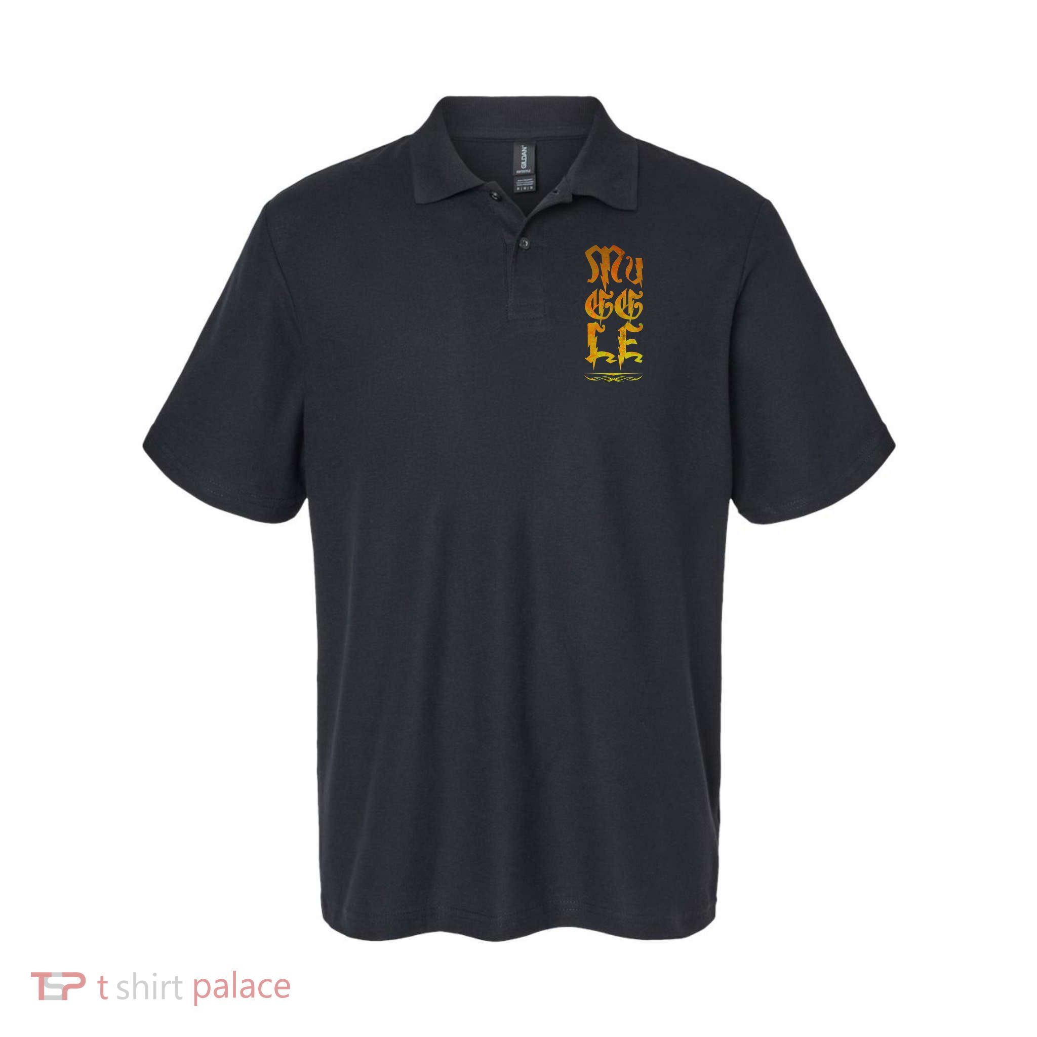Muggle Distressed Logo Polo
