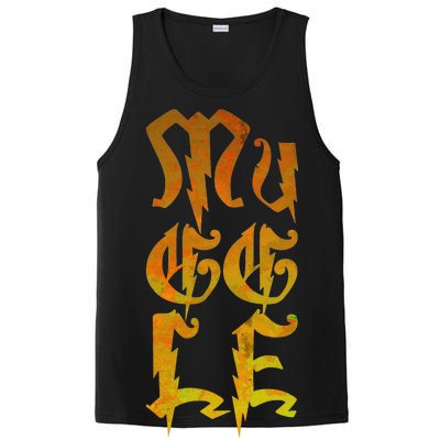 Muggle Distressed Logo PosiCharge Competitor Tank