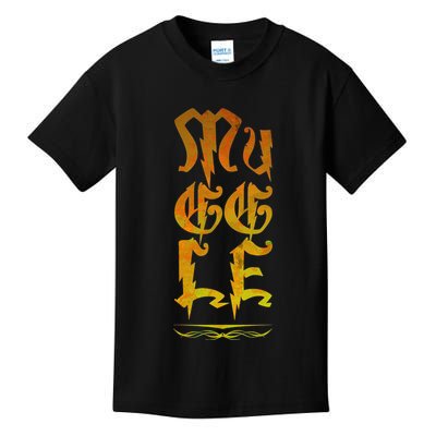 Muggle Distressed Logo Kids T-Shirt