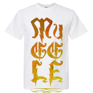 Muggle Distressed Logo Garment-Dyed Heavyweight T-Shirt