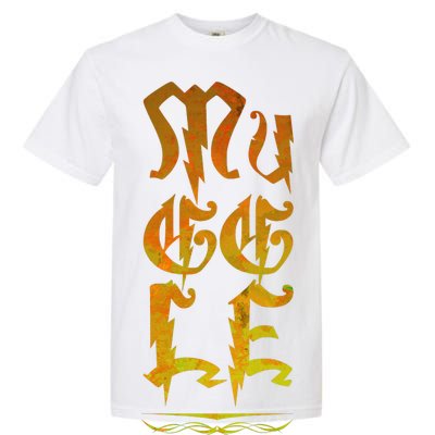 Muggle Distressed Logo Garment-Dyed Heavyweight T-Shirt