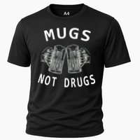 Mugs Not Drugs Cooling Performance Crew T-Shirt