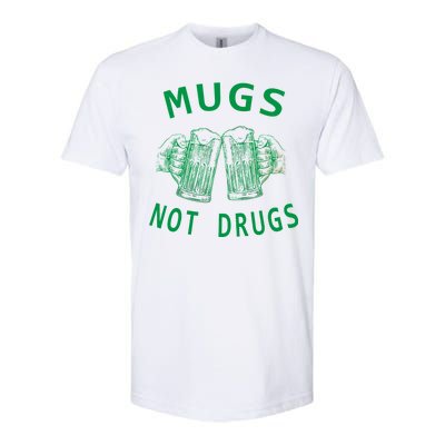 Mugs Not Drugs Softstyle® CVC T-Shirt