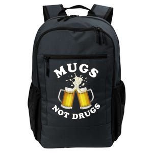 Mugs Not Drugs Funny St. Patrick's Day Beer Daily Commute Backpack