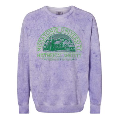 Miskatonic University Historical Society Colorblast Crewneck Sweatshirt