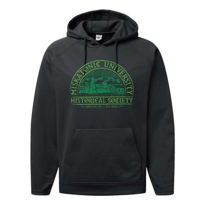 Miskatonic University Historical Society Performance Fleece Hoodie