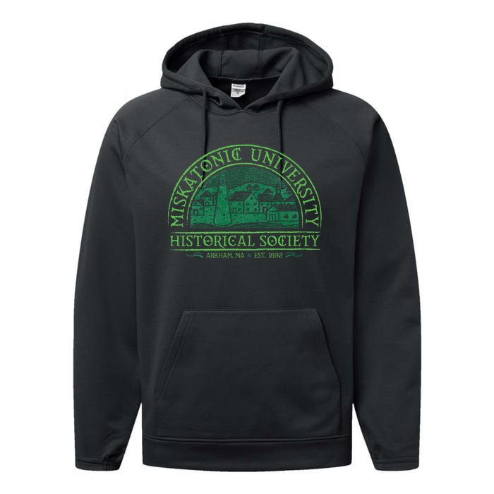 Miskatonic University Historical Society Performance Fleece Hoodie