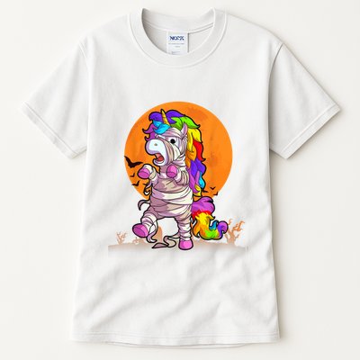 Mummy Unicorn Halloween Girls Unicorn Halloween Tall T-Shirt