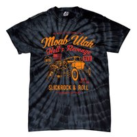 Moab Utah Hells Revenge 4x4 Vintage Distressed Style Design Tie-Dye T-Shirt