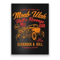 Moab Utah Hells Revenge 4x4 Vintage Poster