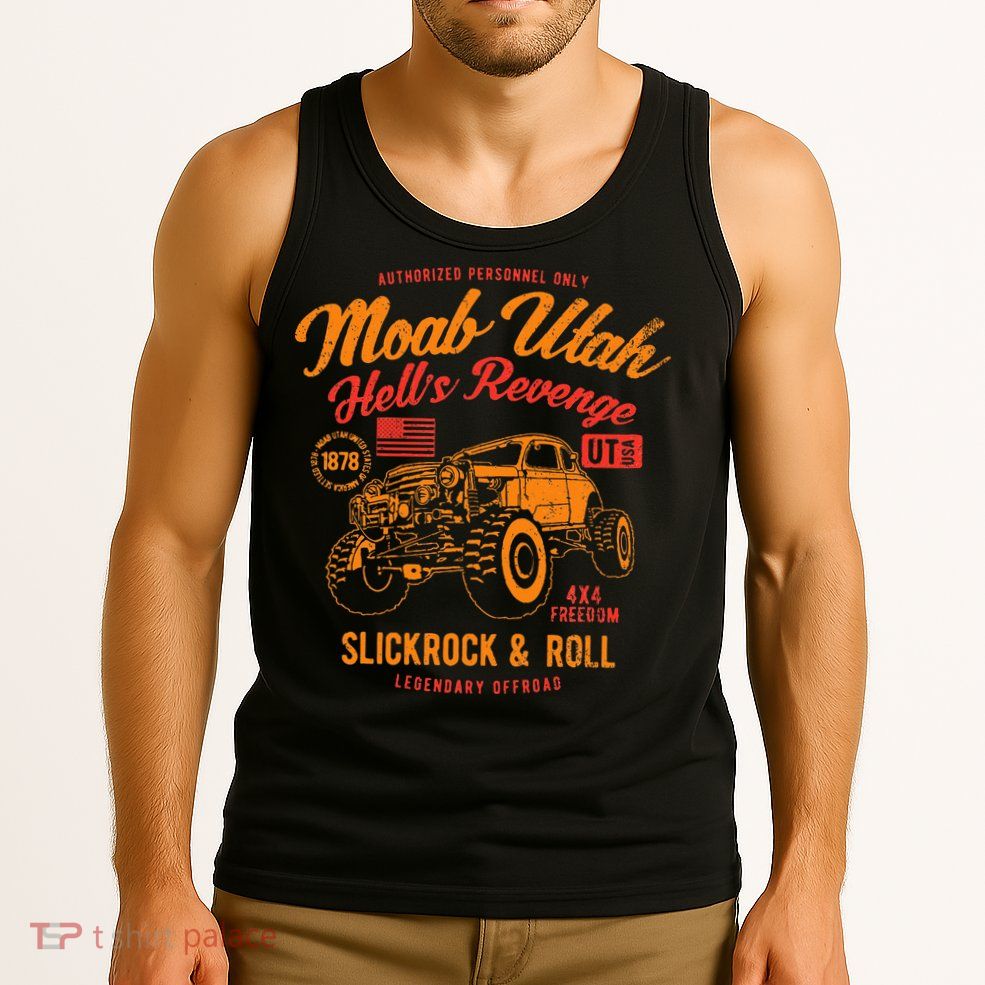 Moab Utah Hells Revenge 4x4 Vintage Tank Top