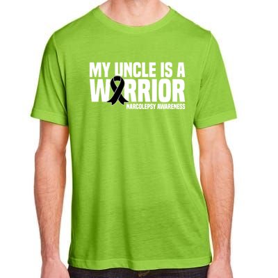 My Uncle Is A Warrior Sleep Disorder Narcolepsy Awareness Great Gift Adult ChromaSoft Performance T-Shirt