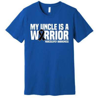 My Uncle Is A Warrior Sleep Disorder Narcolepsy Awareness Great Gift Premium T-Shirt