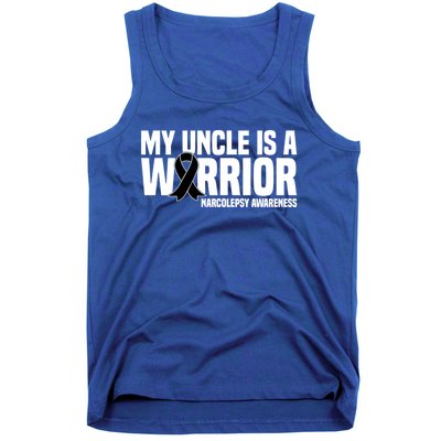 My Uncle Is A Warrior Sleep Disorder Narcolepsy Awareness Great Gift Tank Top