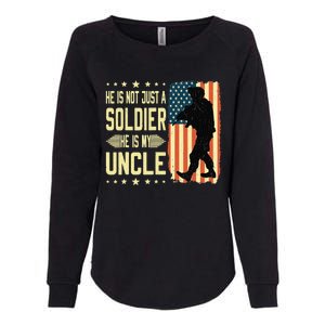 My Uncle Is A Soldier Hero Proud Army Nephew Niece Military Womens California Wash Sweatshirt