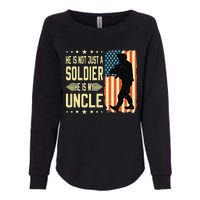 My Uncle Is A Soldier Hero Proud Army Nephew Niece Military Womens California Wash Sweatshirt